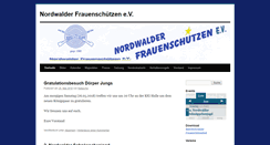 Desktop Screenshot of frauenschuetzen.de